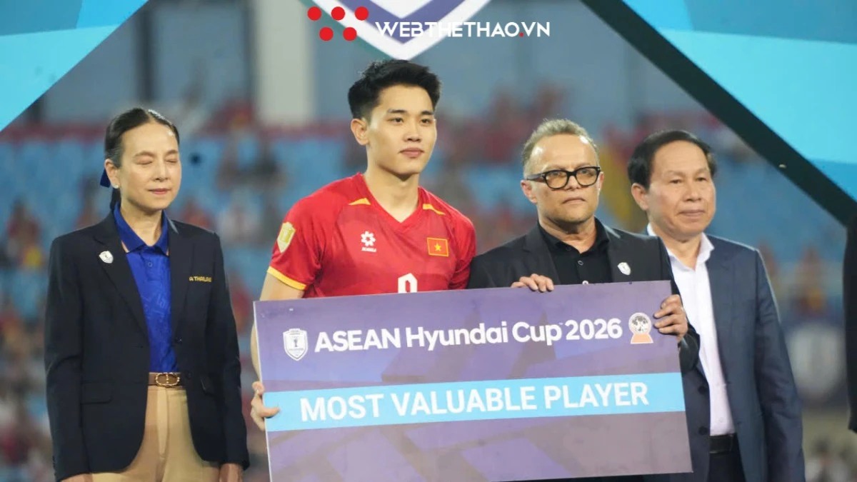 Đình Bắc đoạt MVP, Xuân Son và Lê Giang cùng được vinh danh tại ASEAN Cup 2026