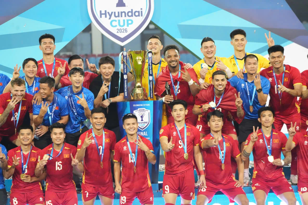 Việt Nam vô địch ASEAN Cup 2026 sau khi mọi nhân tố được tung vào sân đều phát huy hiệu quả (Ảnh: Trần Khánh)