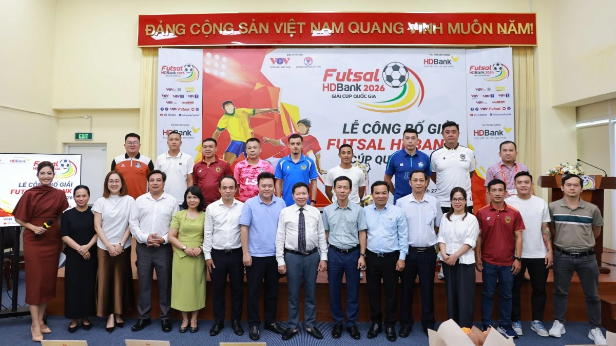 Futsal HDBank Cúp Quốc gia 2026: Chặng đường 10 năm tiếp lửa futsal Việt Nam