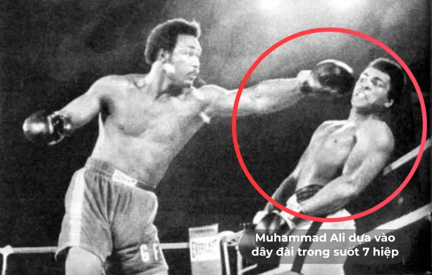Chiến thuật độc nhất vô nhị của "The Greatest" Muhammad Ali gây khó chịu cho đối thủ