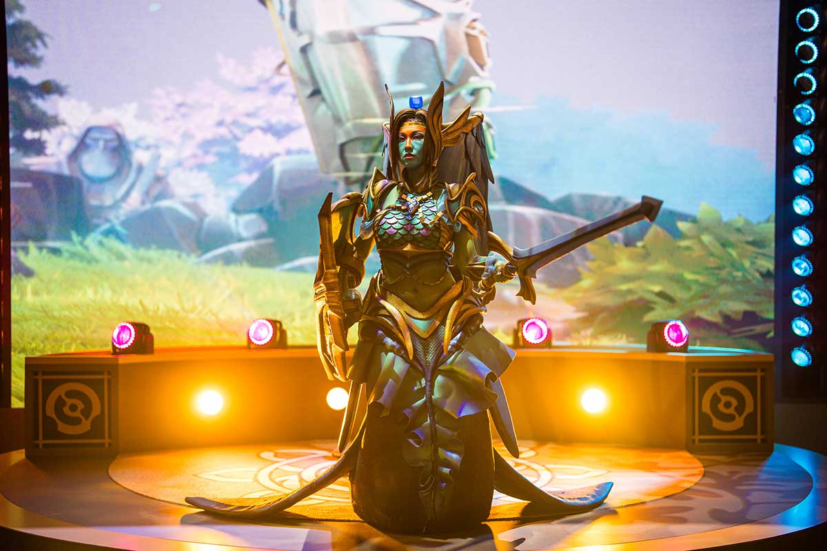 The Internatinal đưa Dota 2 hòa vào nghệ thuật, văn hóa và đời sống đô thị, qua đó cho thấy tham vọng của Thượng Hải trong việc trở thành trung tâm esports toàn cầu (Ảnh: Flickr)