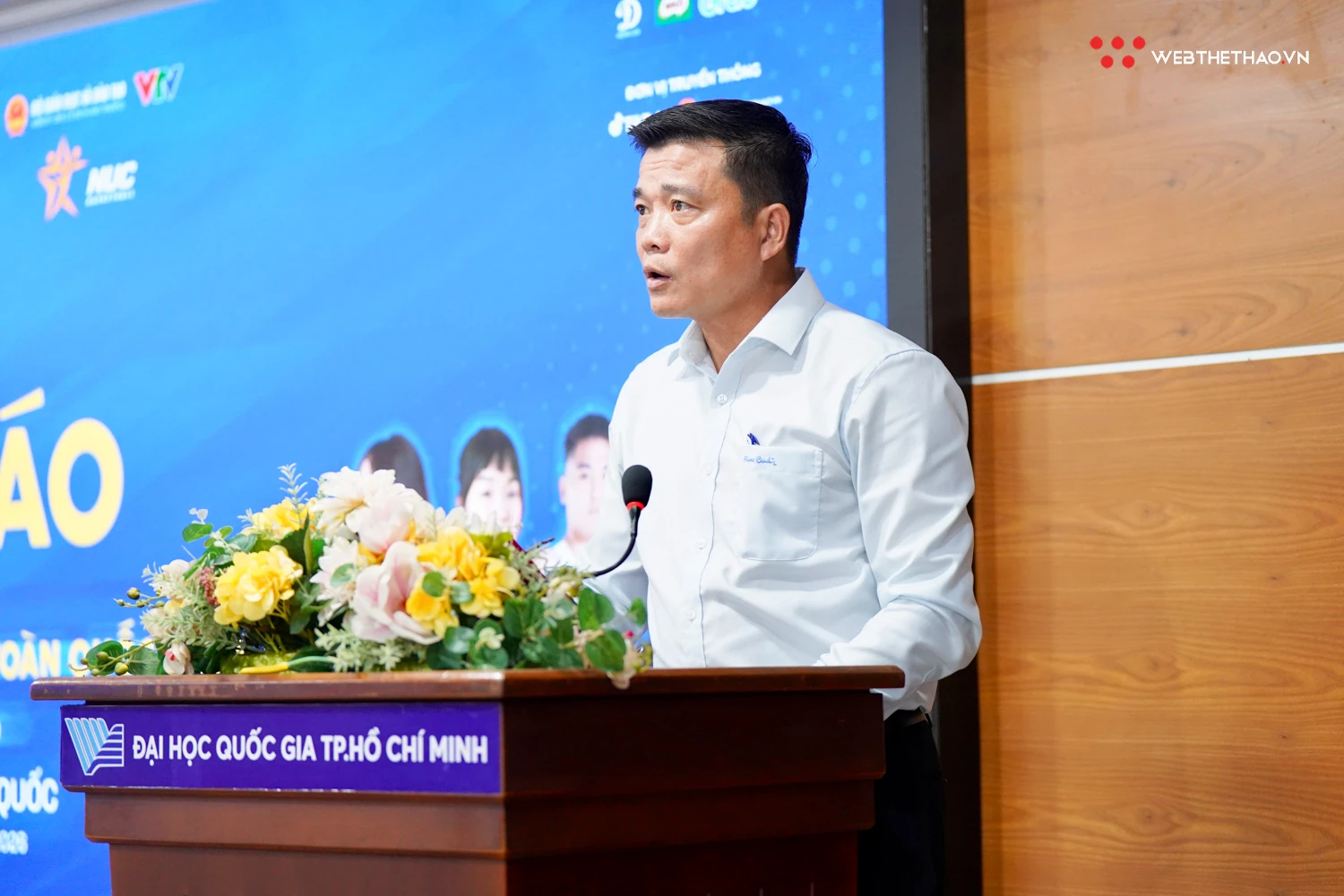 Ông Nguyễn Anh Tuấn - Chuyên viên Vụ Học sinh - Sinh viên Bộ Giáo Dục Đào Tạo. Ảnh: Việt Long