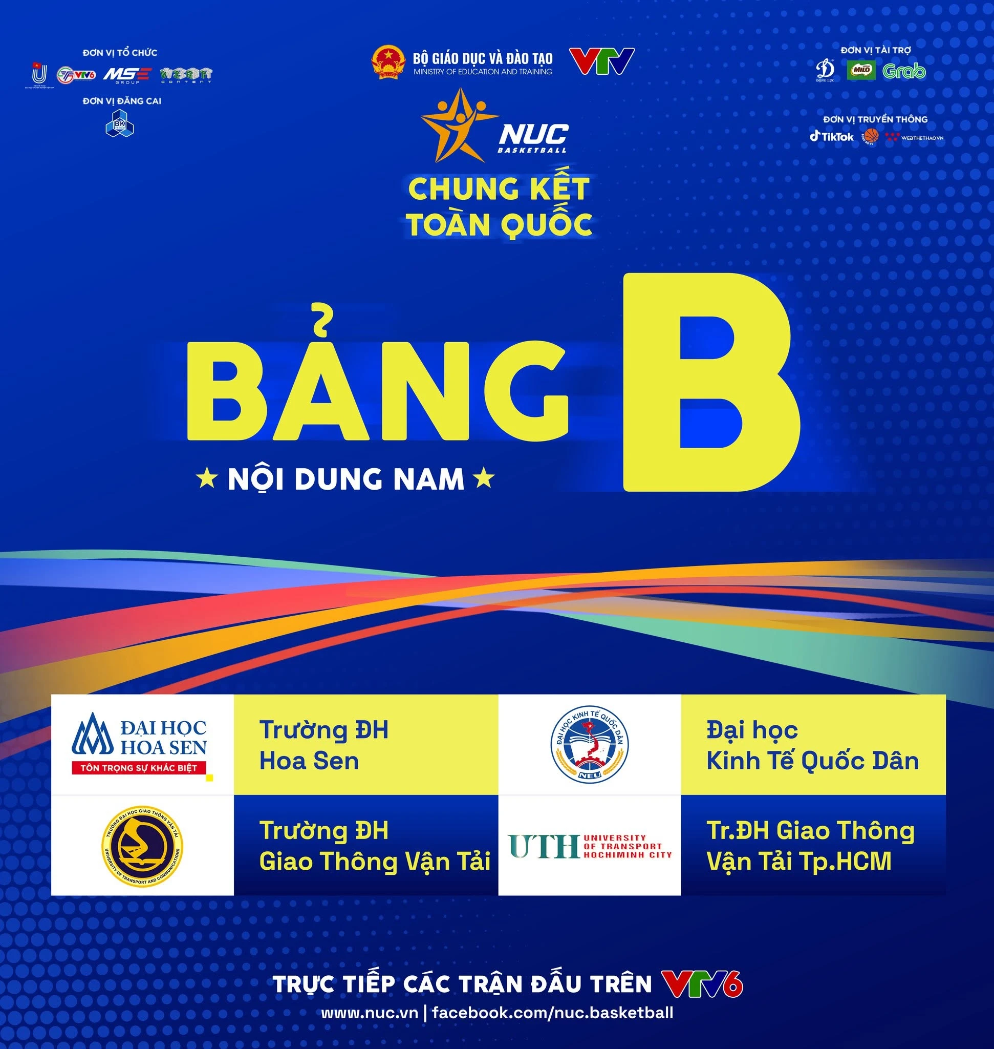 Bảng B được coi là bảng tử thần của giải đấu