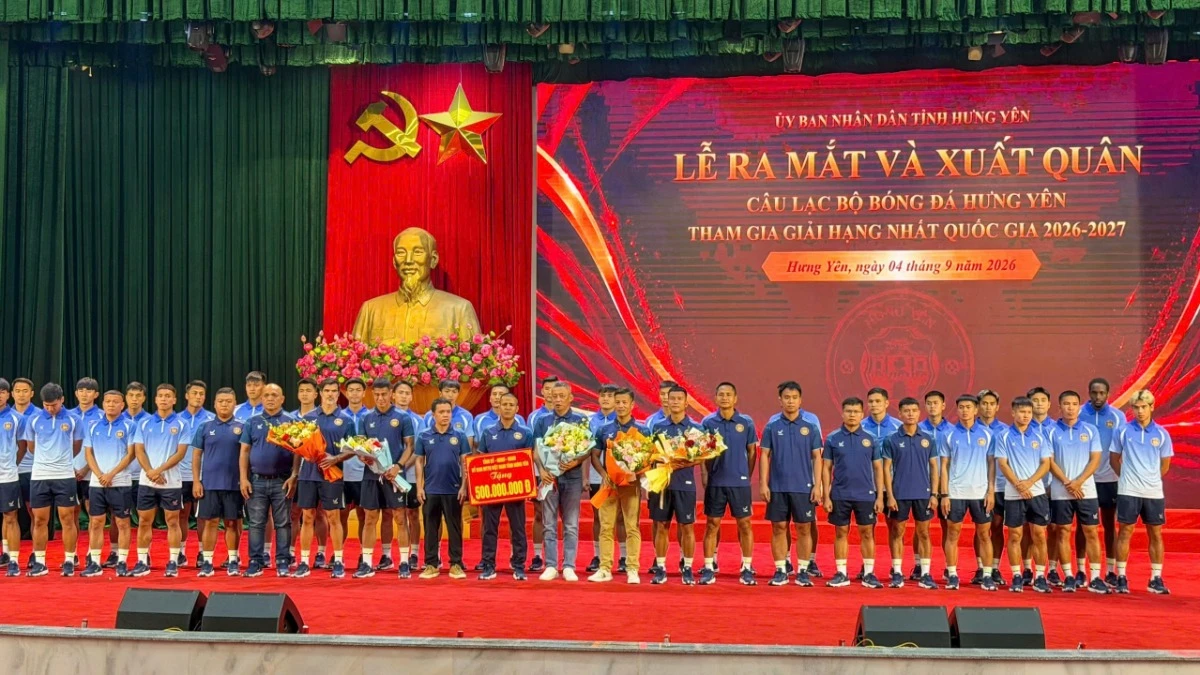 CLB Hưng Yên hướng tham vọng thăng hạng V.League