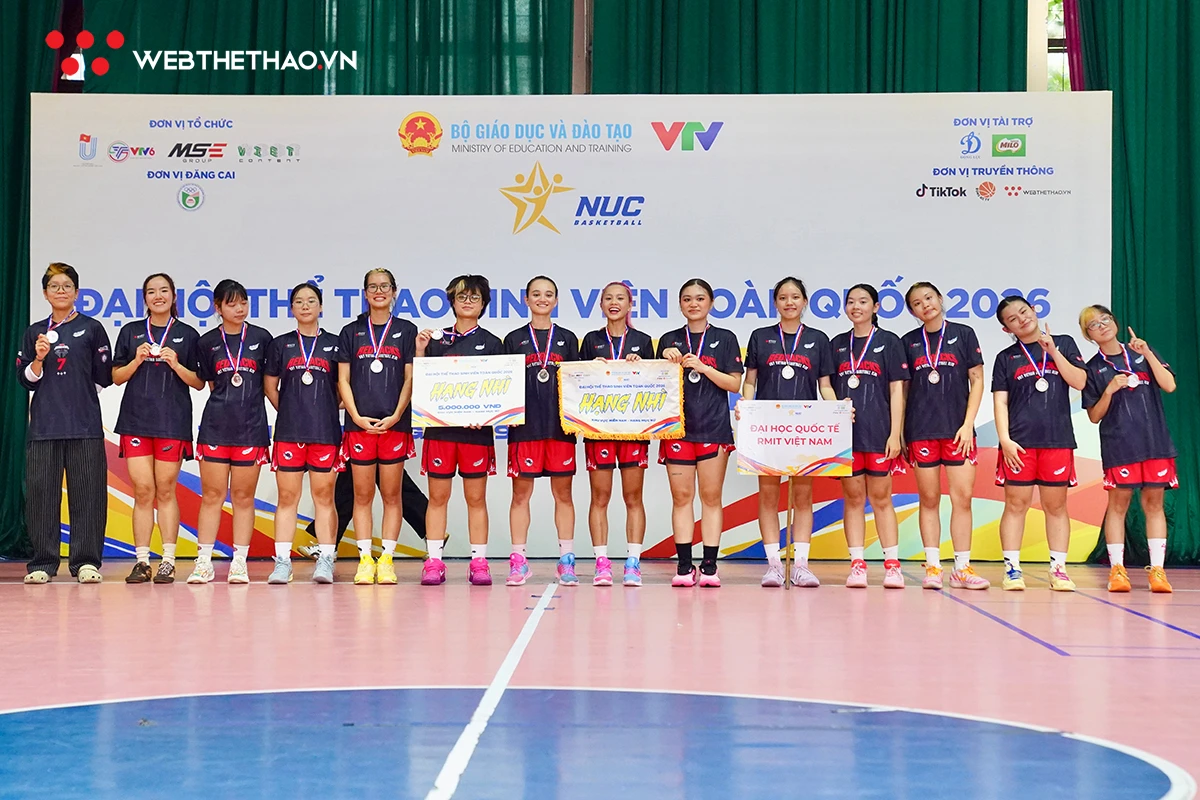 Vào Chung kết toàn quốc với vị trí hạng nhì KV miền Nam, Đại học RMIT Việt Nam rơi vào bảng đấu khó với đội vô địch miền Nam và ứng cử viên nặng ký từ miền Bắc là Đại học Ngoại Thương. Ảnh: Việt Long