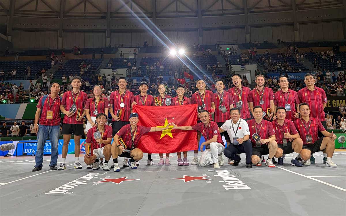 Thất bại trước Mỹ không làm lu mờ hành trình cho thấy pickleball Việt Nam đã bước vào nhóm cạnh tranh hàng đầu (Ảnh: Facebook)