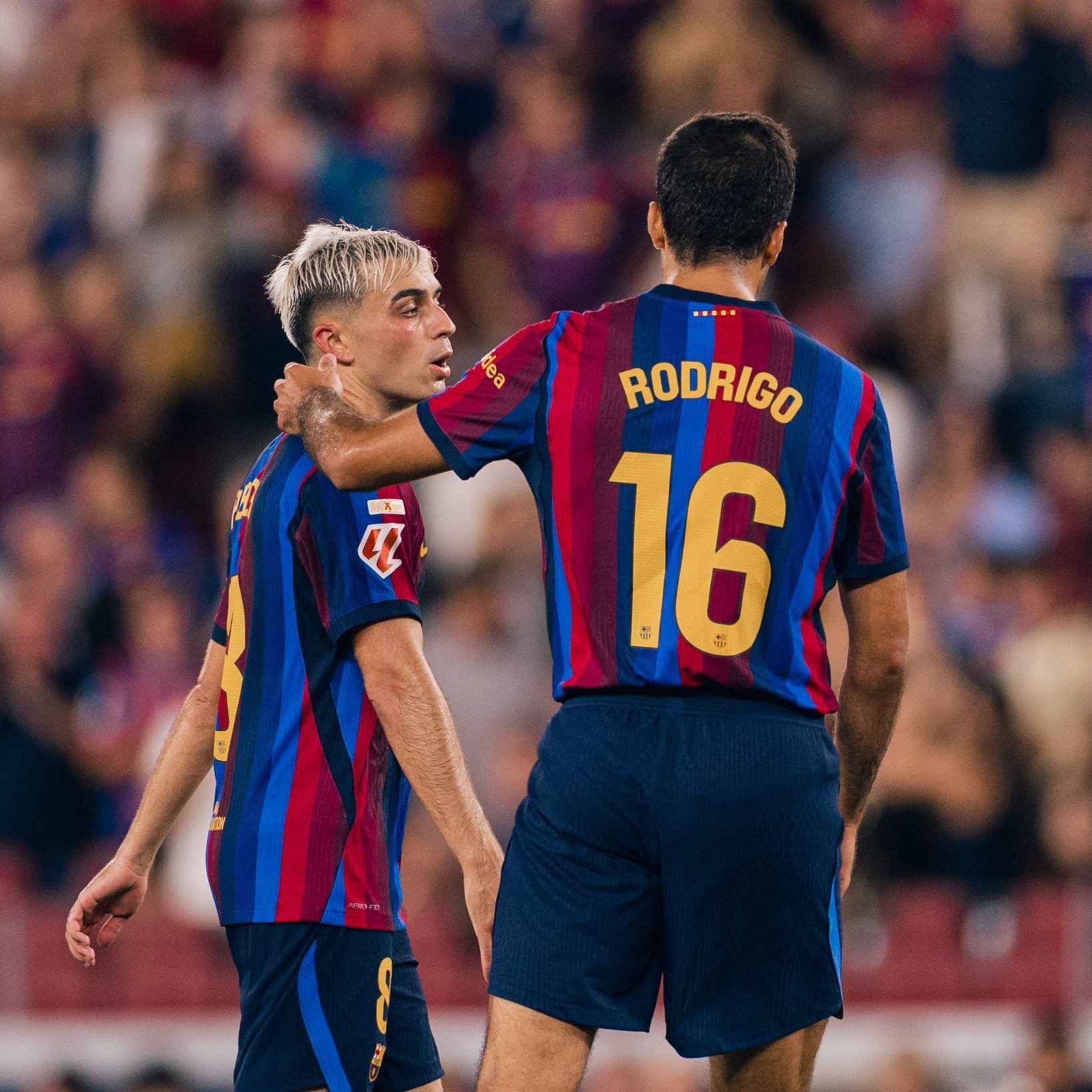 Sự hiện diện của Rodri sẽ giúp Barcelona hướng tới những mục tiêu lớn hơn ở Champions League (Ảnh: x.com)