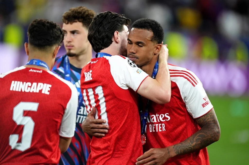 Arsenal đang hướng tới mục tiêu vô địch Champions League sau khi thua PSG ở chung kết (Ảnh: Sky Sports)