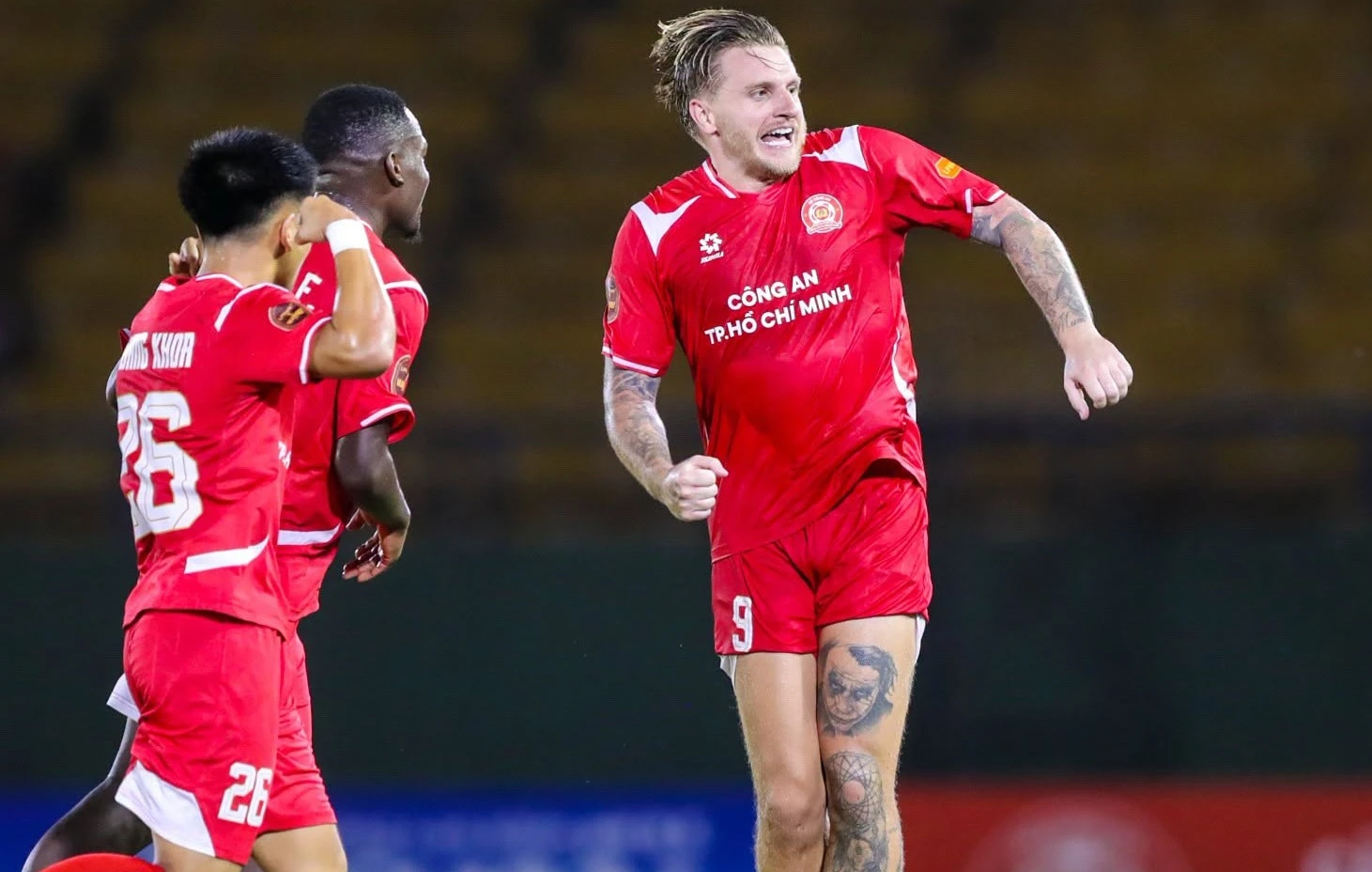 Cummings lần đầu đến với V.League. Ảnh: CATPHCMFC