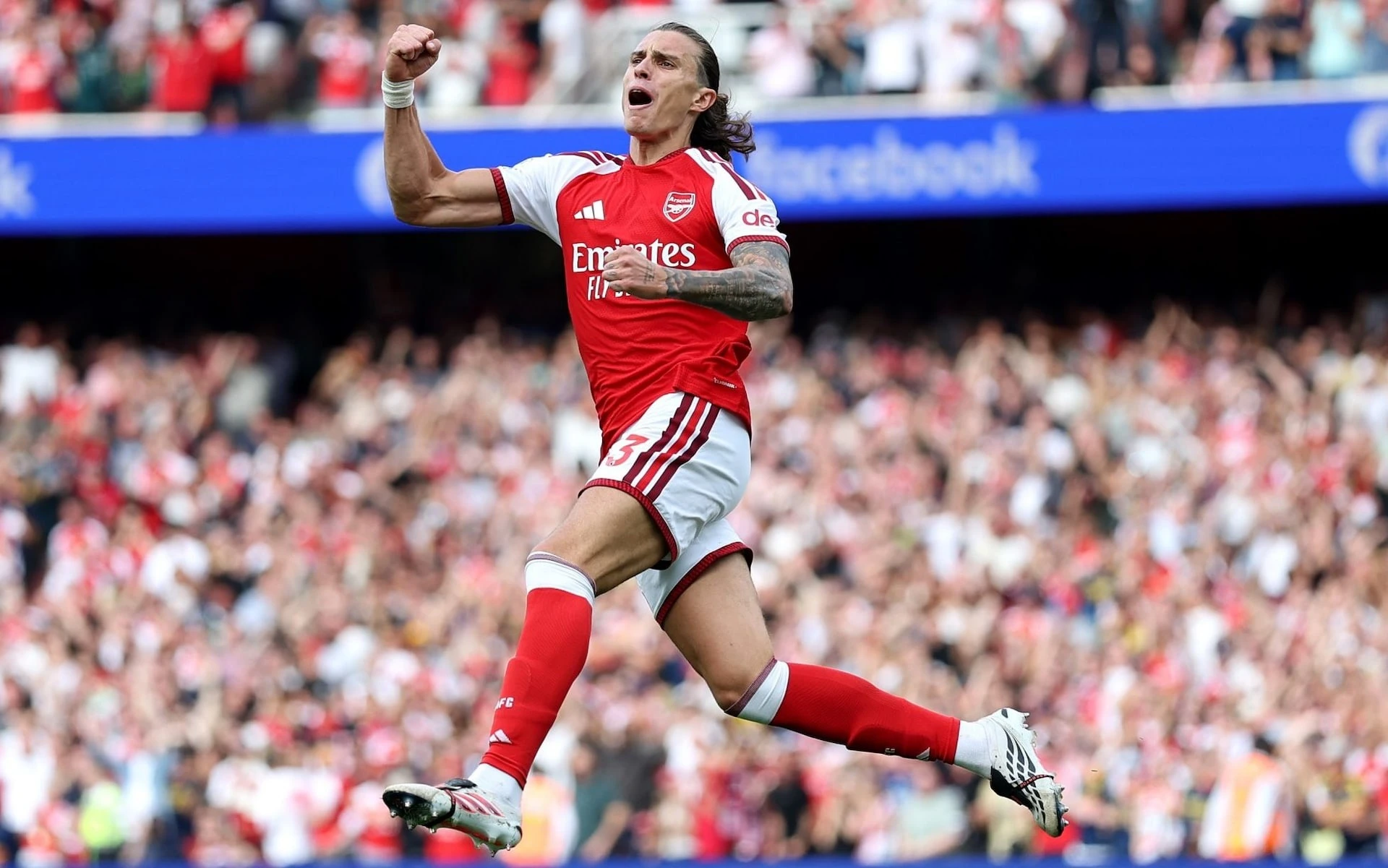 Calafiori trở thành nhân tố đặc biệt quan trọng của Arsenal từ đầu mùa (Ảnh: x.com)